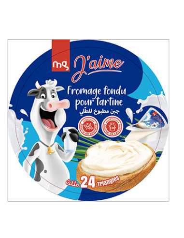 Fromage fondu  24 portions MG J'AIME