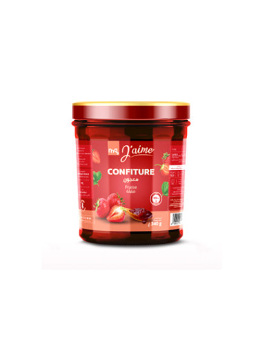 Confiture de fraise 340G MG J'AIME