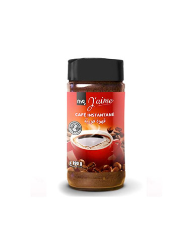 Café soluble 190 GR MG J'AIME