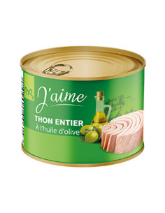 Thon entier à l'huile...