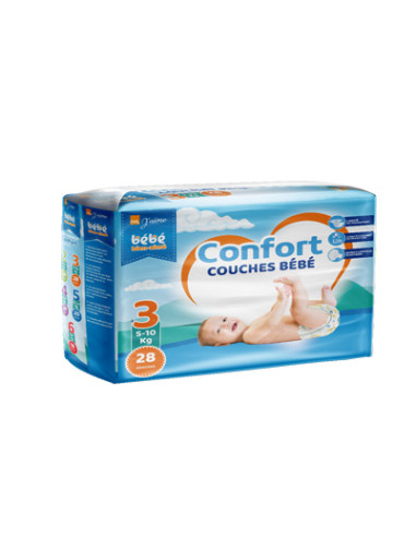 Couche bébé existe en plusieurs tailles mg j'aime