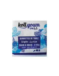 Serviettes de table 2PLI...