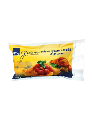 Pâte feuilleté 450g mg j'aime