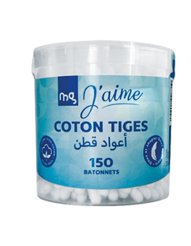 coton tiges 150 PCS MG J'AIME