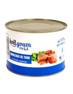 Thon en morceaux à l'huile...