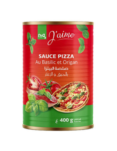 Sauce Pizza 400G MG J'AIME