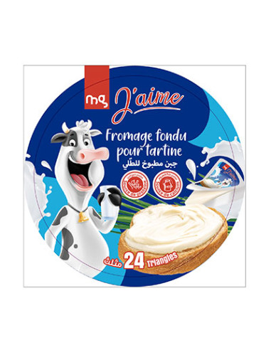 Fromage fondu  24 portions MG J'AIME