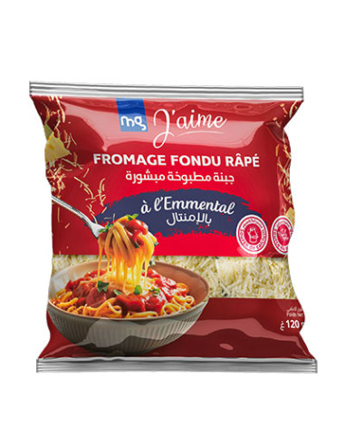 Fromage râpé  Emmental 120G MG JAIME