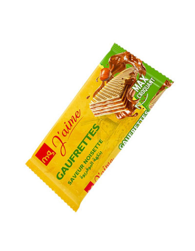 Gaufrettes existe en plusieurs saveurs 100G MG J'AIME