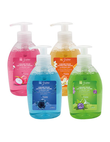 Gel  main  300ML existe en plusieurs parfums MG J'AIME