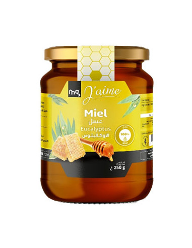 Miel eucalyptus 250G MG J'AIME