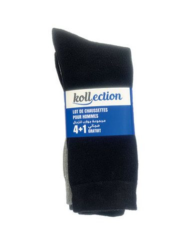 LOT Chaussettes Homme  4+1 GRATUIT