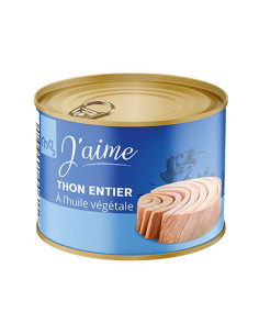 Thon entier à l'huile...