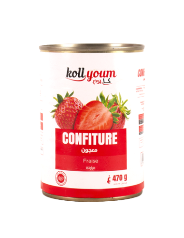 Confiture de fraise 470G KOLL YOUM