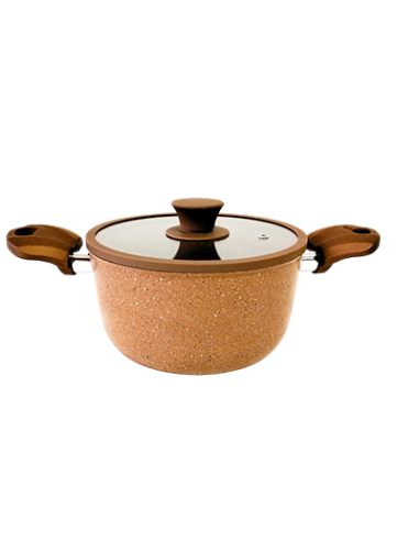 Faitout 20 CM marron/noir  HOME LINE