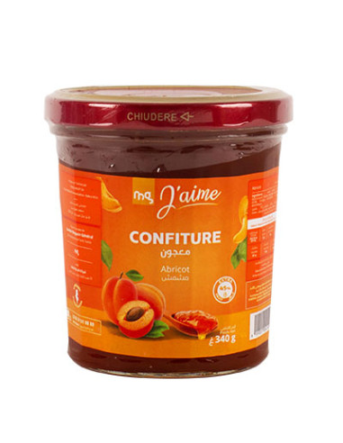 Confiture d'abricot  340G mg j'aime