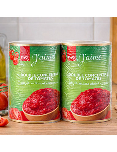 LOT de  2 Double Concentré de Tomates...