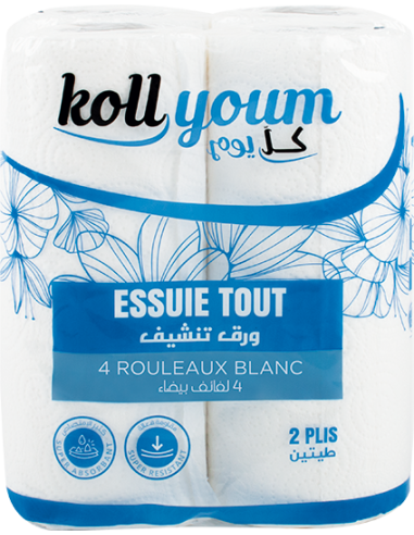 Essuite tout  2 P 4Rouleaux  BLC KOLL...